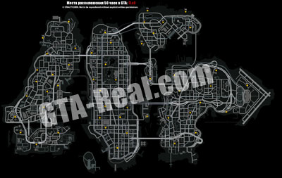 Карта 50 чаек для GTA 4 TLaD
